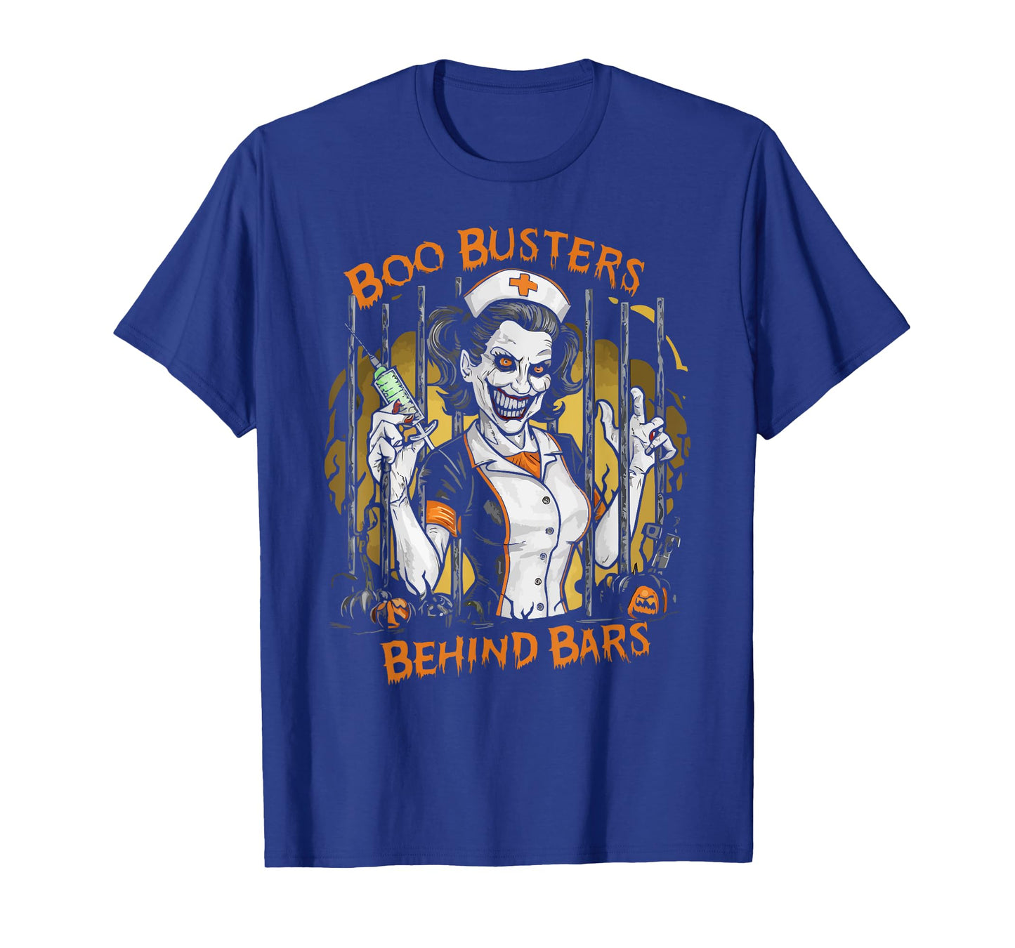 Correctional Nurse Halloween Spooky Nursing Trick Or Treat T-Shirt