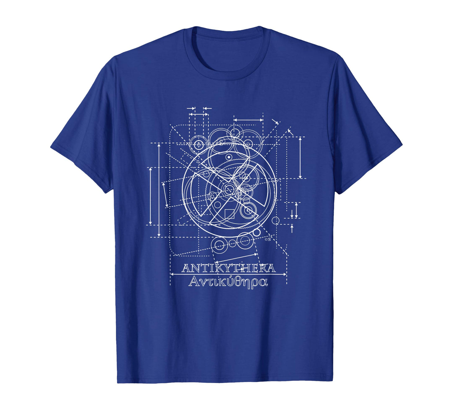 Antikythera Mechanism Drawing T-Shirt