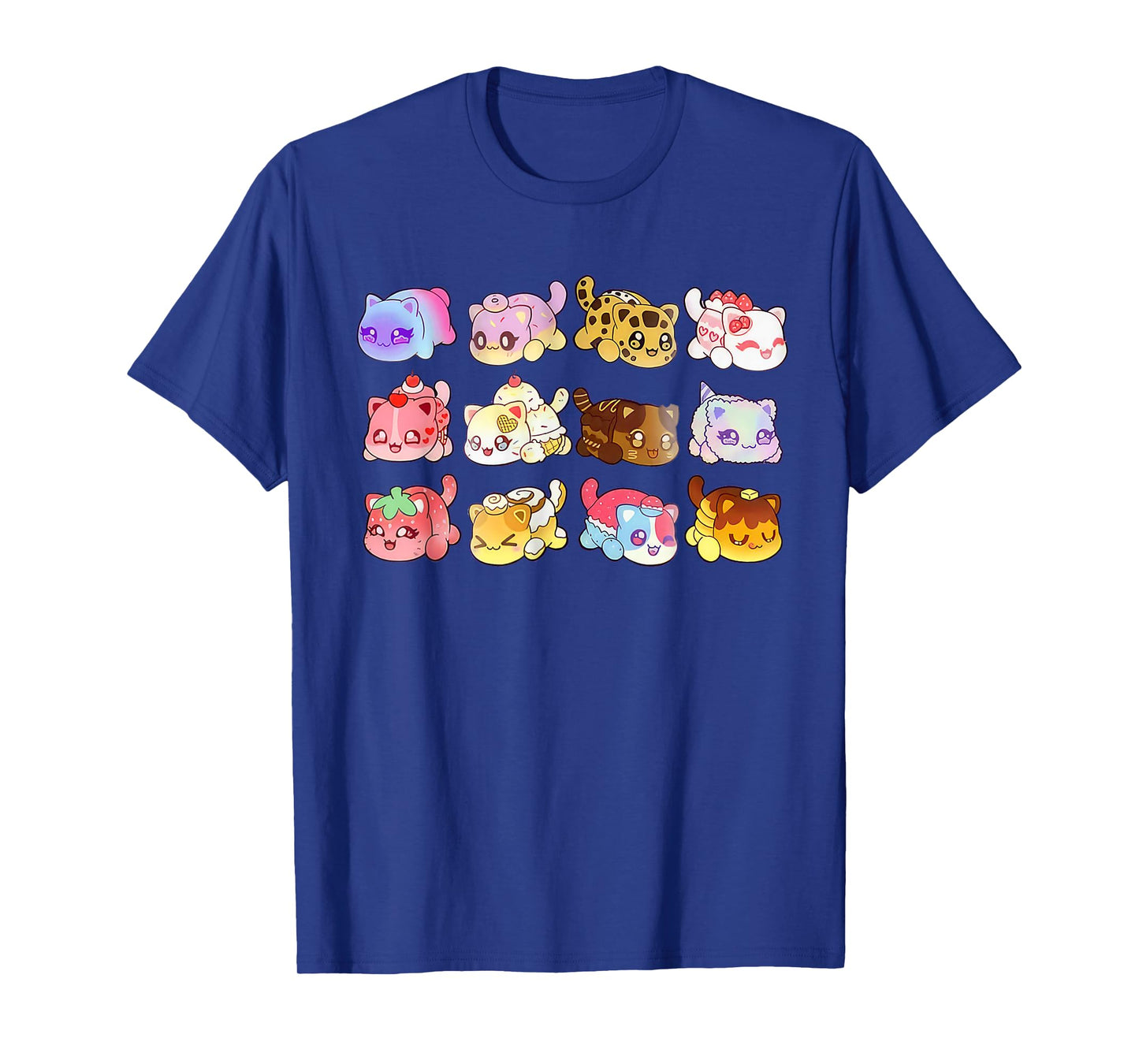 Cute Meemeow Cats Gift Tee for Kids and Cat Lovers Men Women T-Shirt