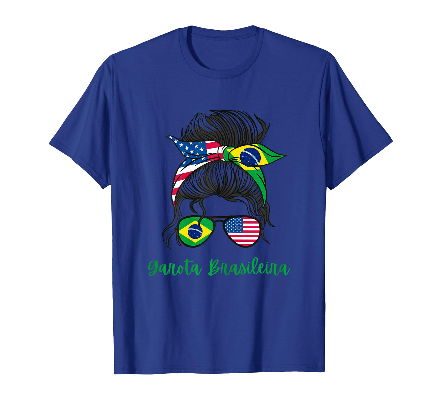 Brazil Girls USA American Brazilian Girl T-Shirt