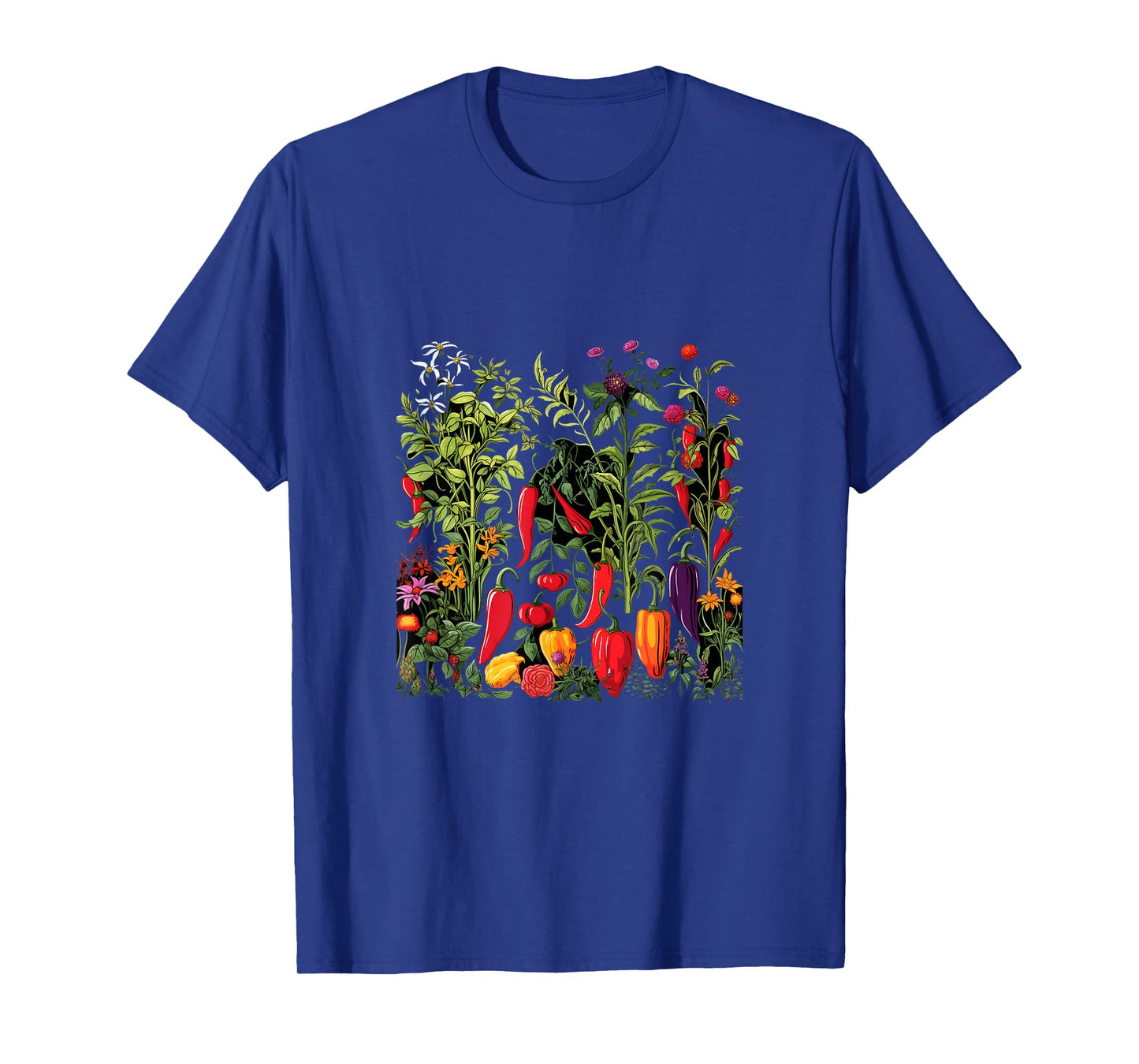 Chili Hot Pepper Plants Chillis Garden Spicy Pepper T-Shirt