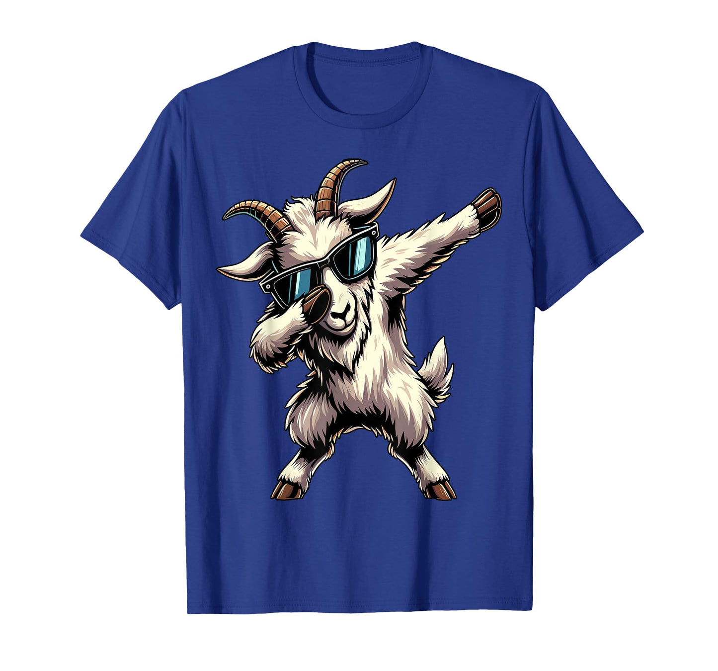 Dabbing Goat with Sunglasses Goat Animal T-Shirt