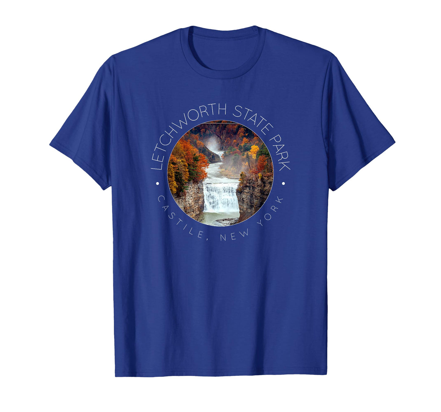 Letchworth State Park, New York State Parks, Waterfall T-Shirt