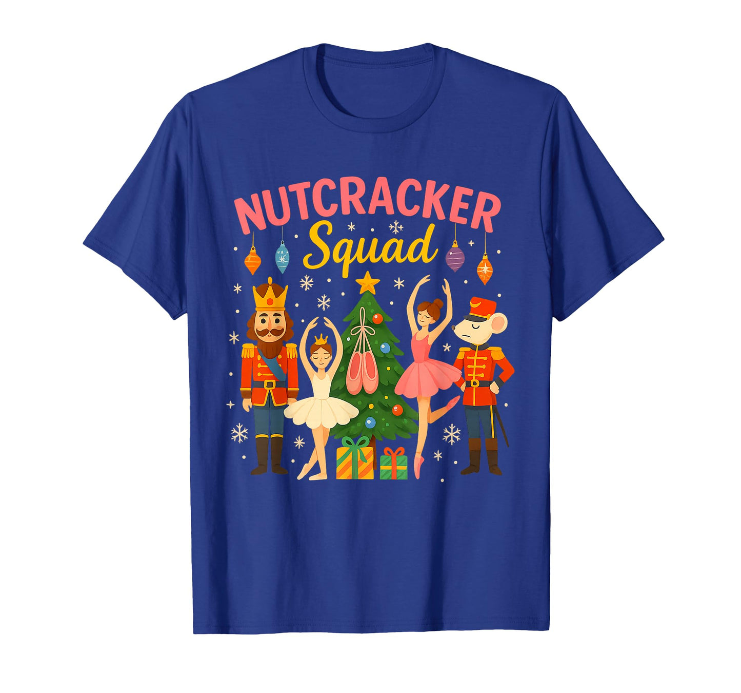 Ballet Nutcracker Squad Christmas Costume for Kids Women Men T-Shirt