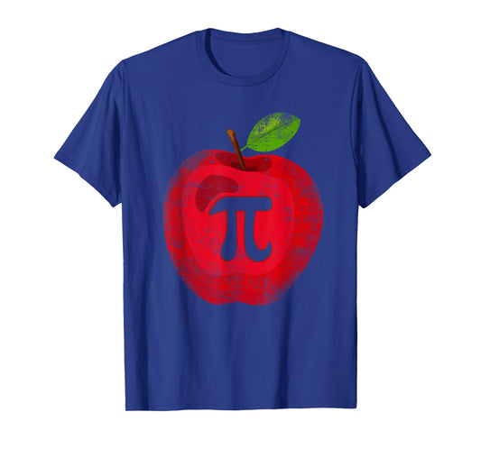 Apple Pi Day Math Lover Teacher Student 3.14 Apple Pie Pun T-Shirt