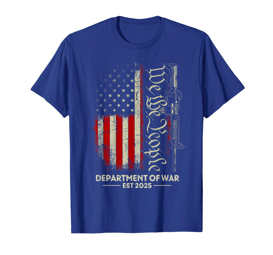 Department of War Established 2025 Re-Established T-Shirt