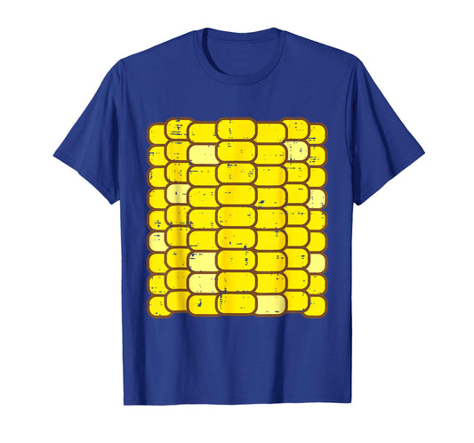 Corn Halloween Costume Funny Foodie Farmer Men Women Kids T-Shirt