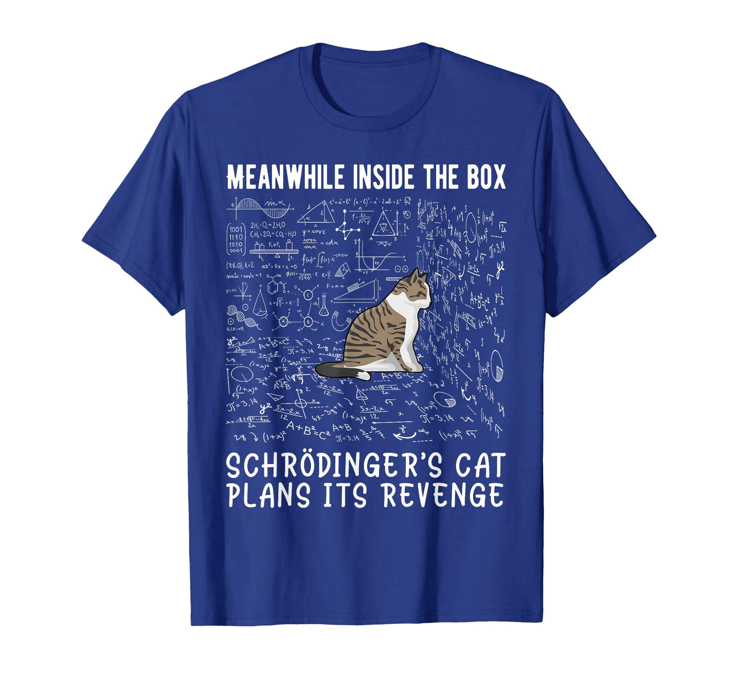 Meanwhile Inside The Box Schrödingers cat Plans its Revenge T-Shirt
