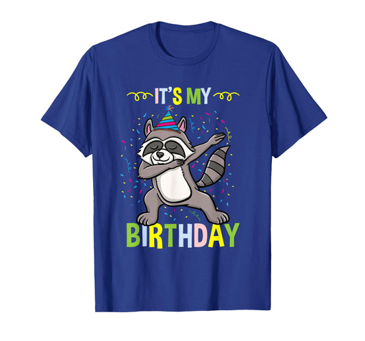 Zoo Its My Birthday Raccoon T-Shirt