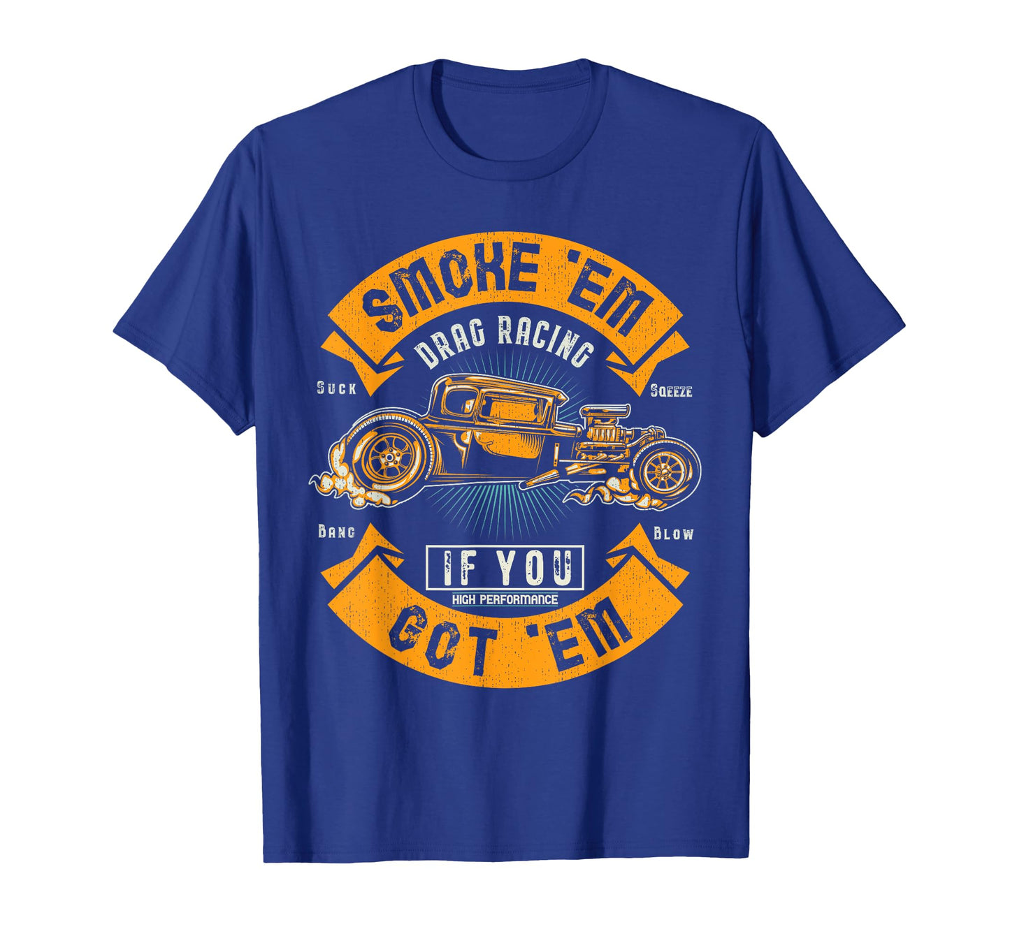 Drag Racing Car Tshirt Gift Men Old Guys Dad Father Grandpa T-Shirt
