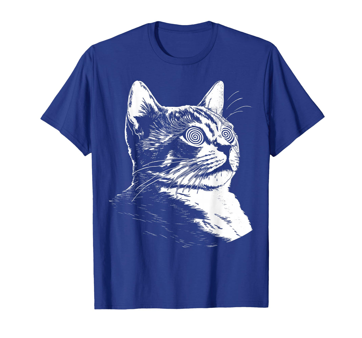 Psychedelic Cat Festival EDM Trippy Illusion Kitty Rave Cats T-Shirt