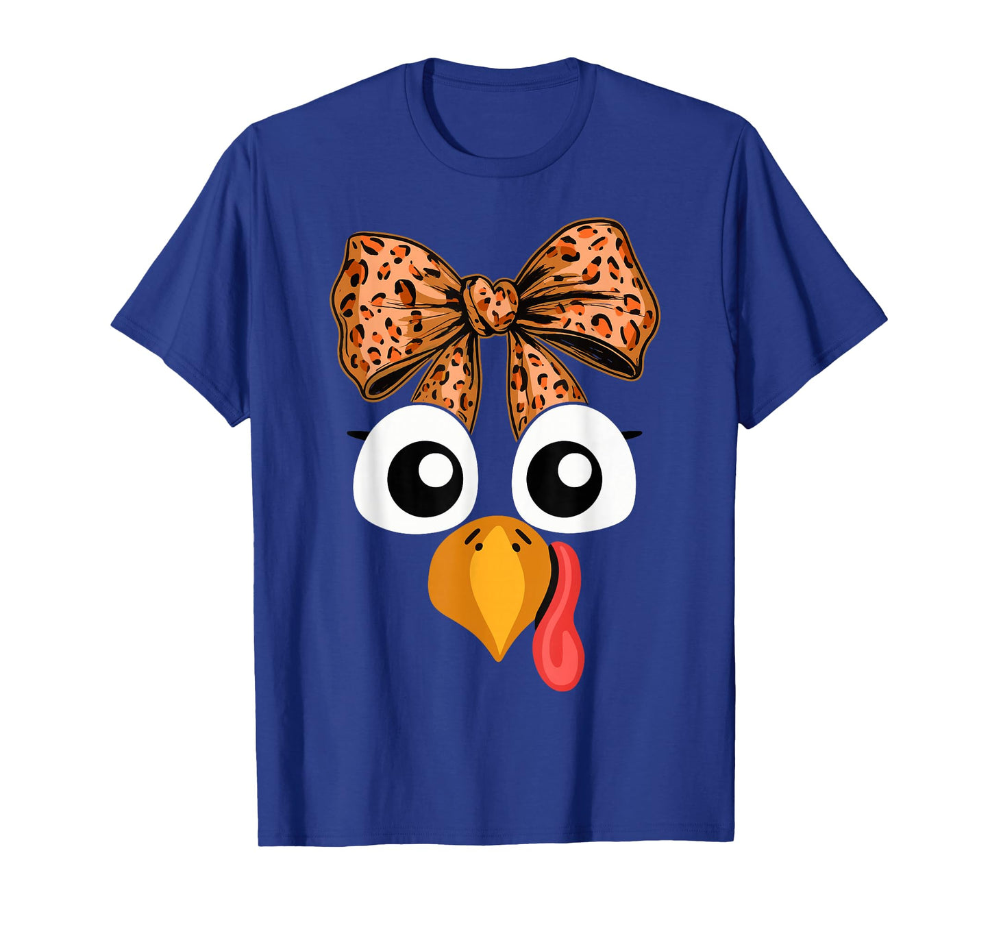 Chicken Face Turkey Thanksgiving T-Shirt