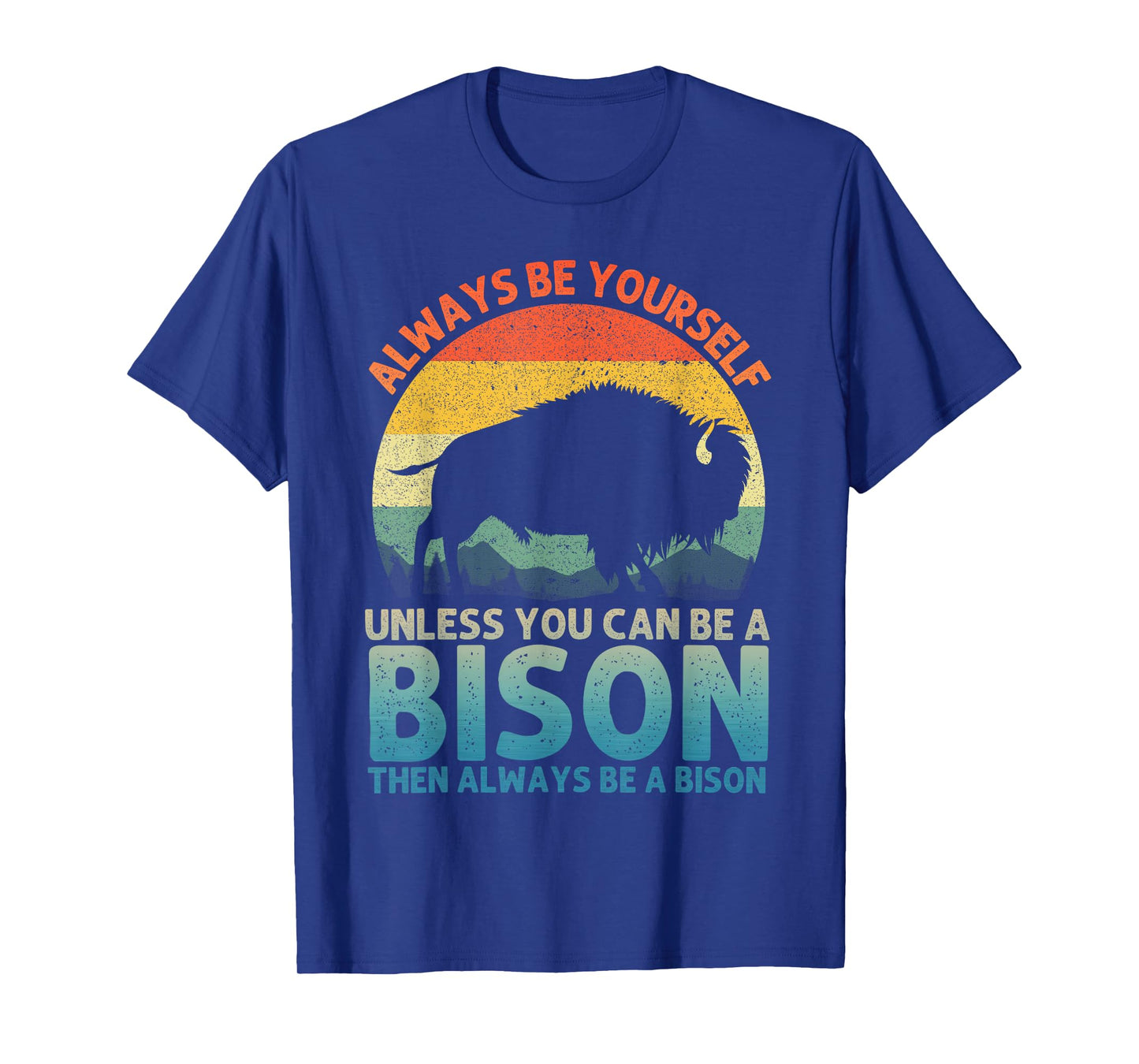 Cool Bison Design for Men Women Buffalo Animal Lovers Bison T-Shirt