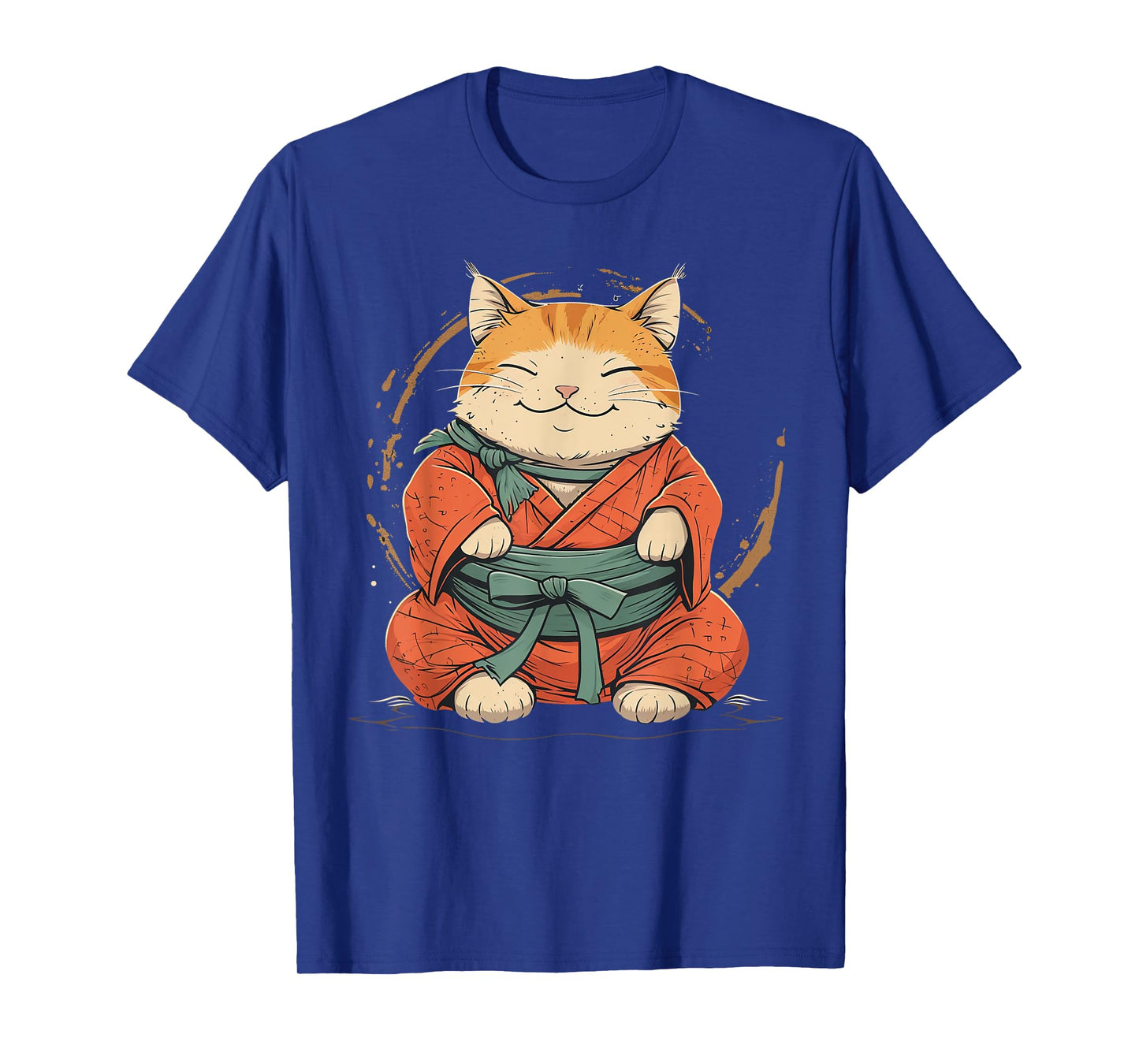 Sumo wrestler Cat on Sumo Wrestling T-Shirt