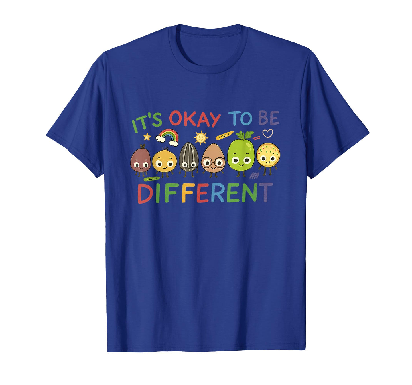 It's Okay to Be Different Cute Diversity Back to School T-Shirt