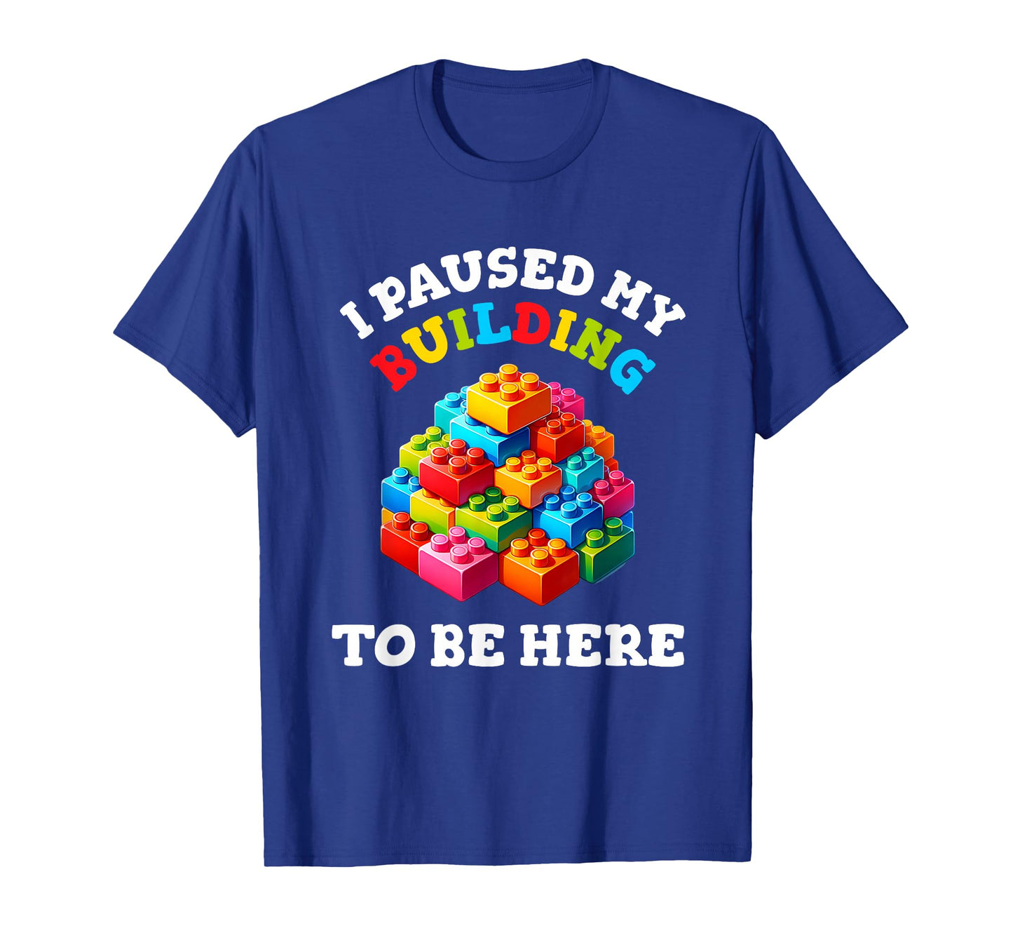 Building Brick Master Builder Matching Family Birthday Boys T-Shirt