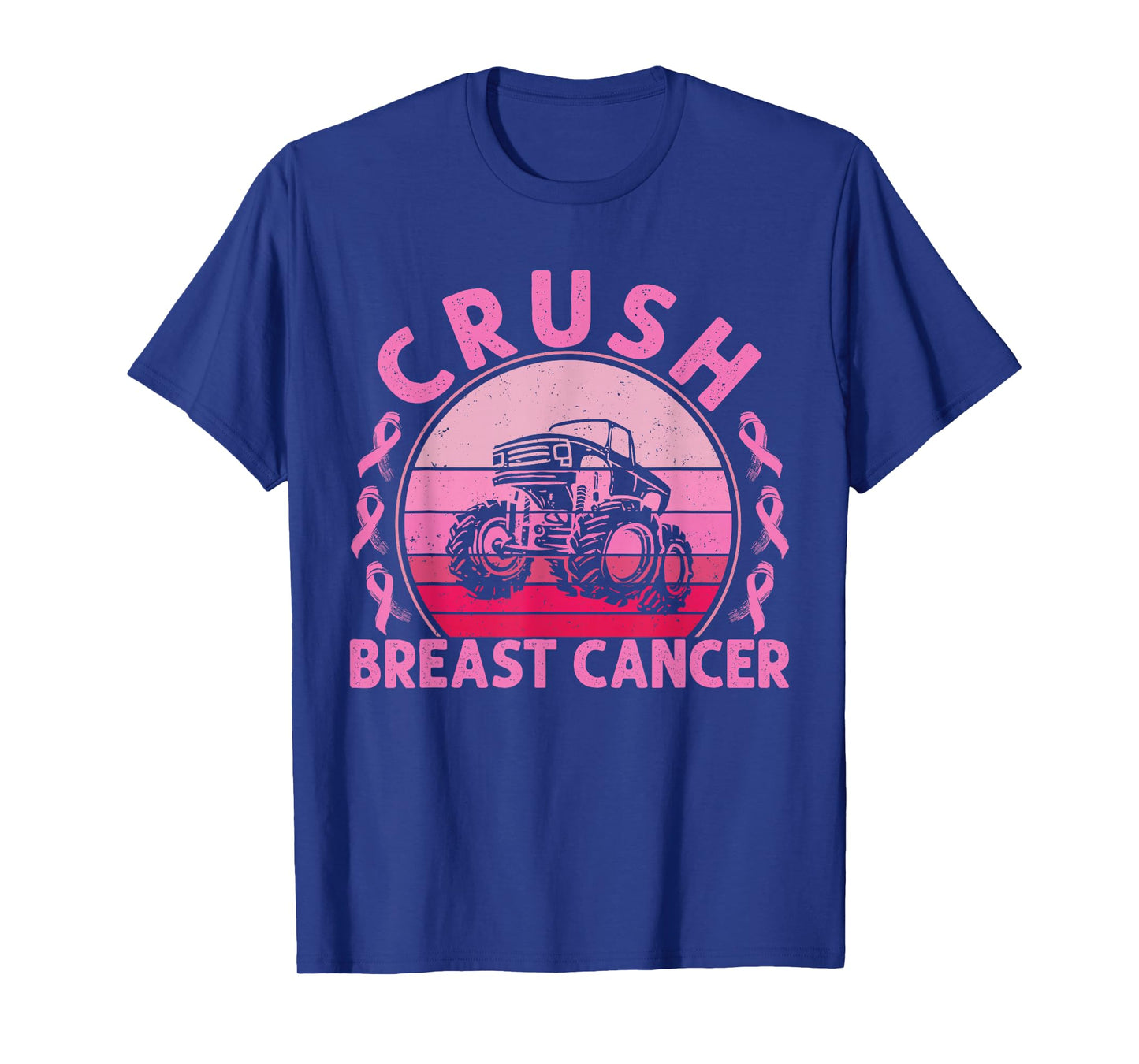 Crush Breast Cancer Awareness Women Men Boys T-Shirt