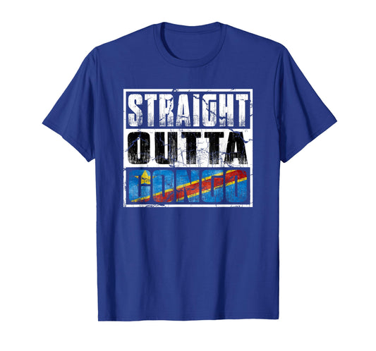 Straight Outta Democratic Republic of the Congo t-shirt T-Shirt