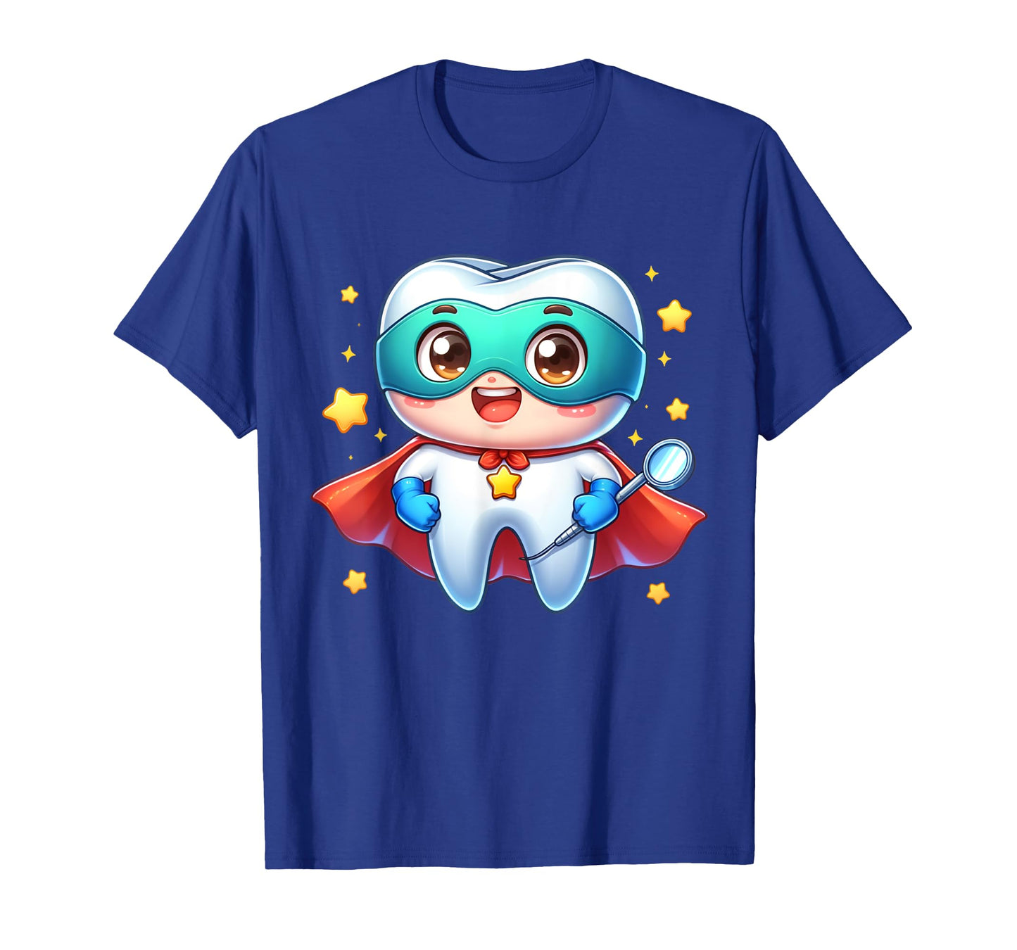 Cute Super Hero Dentist Superhero Tooth Doctor T-Shirt