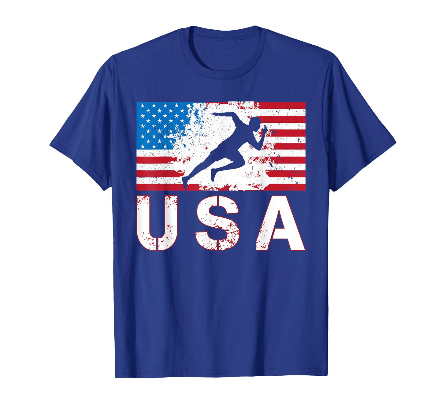 USA Track and field team American flag US men women kids T-Shirt