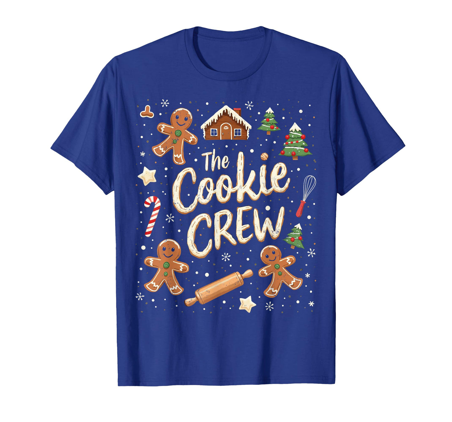 Christmas Baking The Cookie Crew Gingerbread Crew T-Shirt