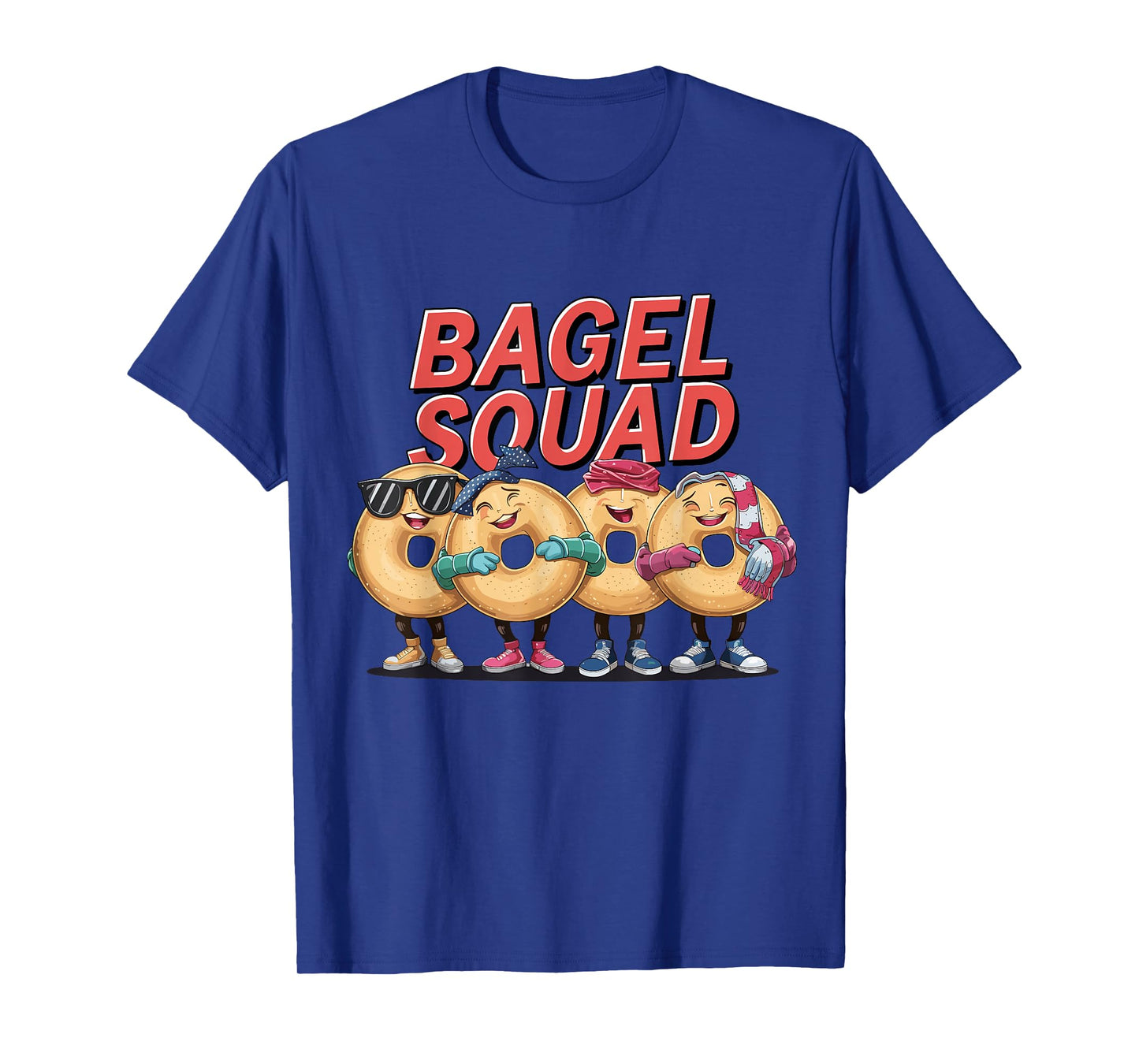 Bagel Squad Shirt for Bagel Lover | Jewish Food Bagel T-Shirt