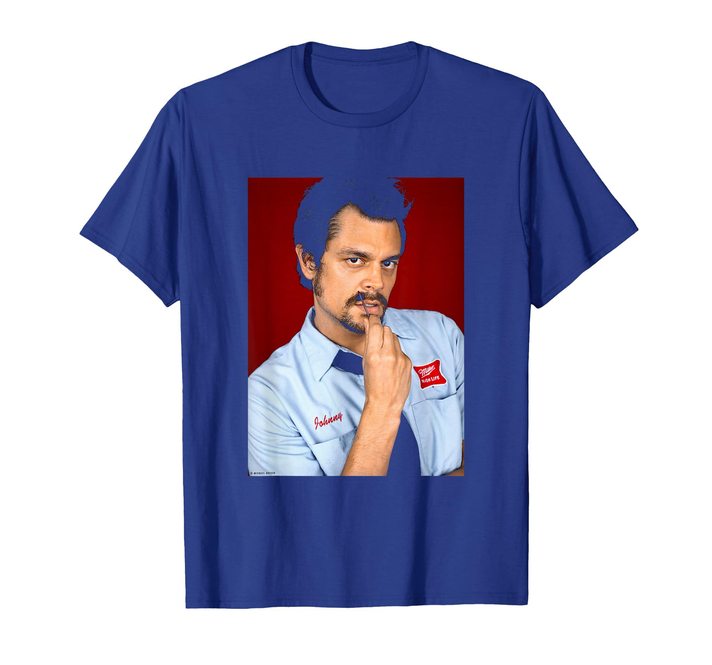 Johnny Knoxville Dukes of Hazzard Jackass by Michael Grecco T-Shirt