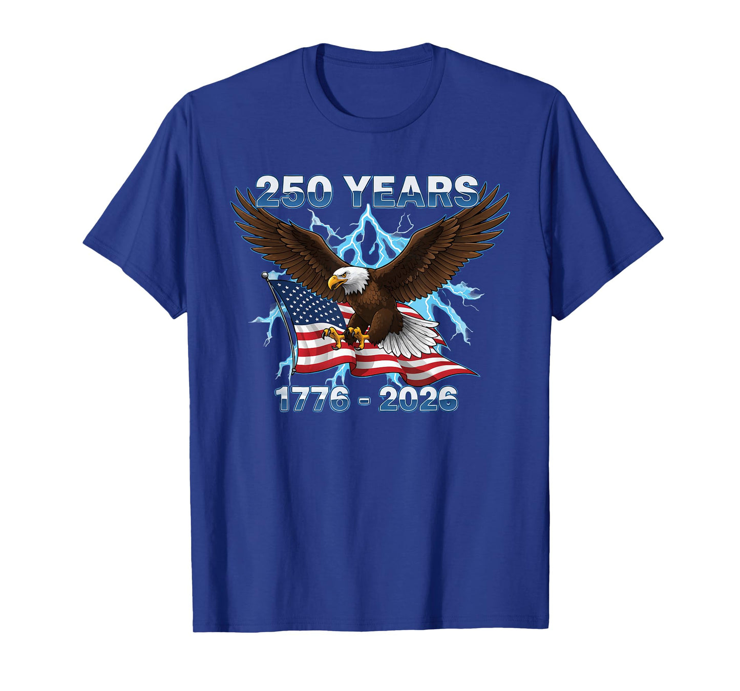 Eagle American Flag 250 Years Anniversary 1776-2026 T-Shirt