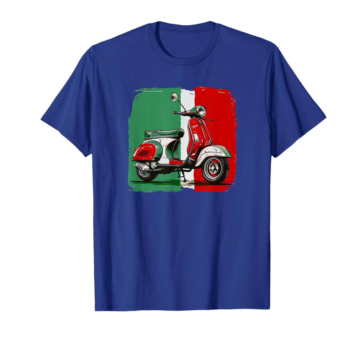 Tricolore - Italian Flag T-Shirt Italian Scooter T-Shirt