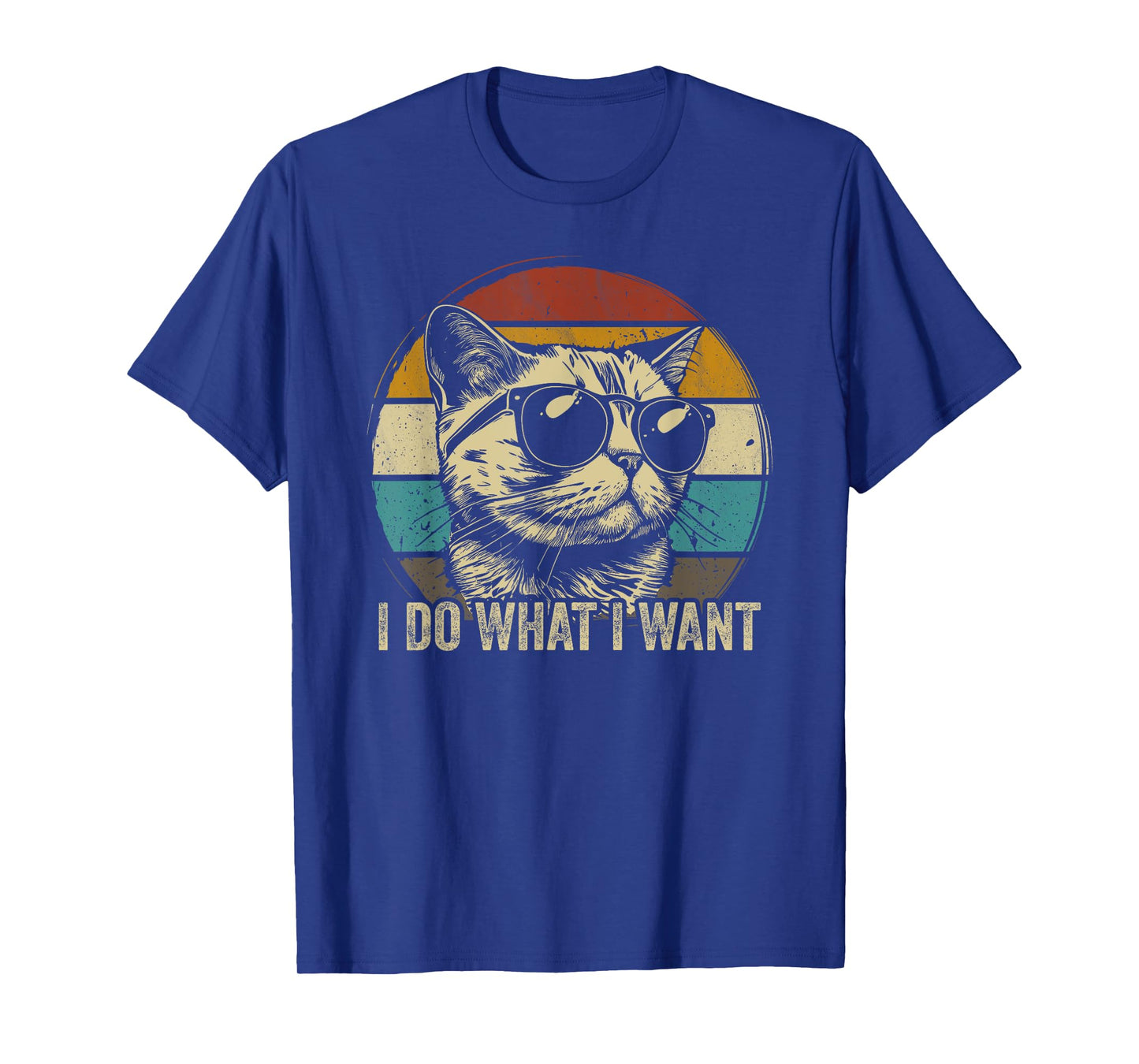 Retro I do what I want cat funny cat lover retro T-Shirt