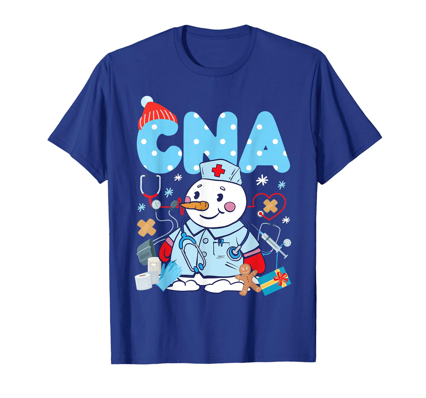 CNA Nurse Certified Nursing Assistant Christmas Cna T-Shirt