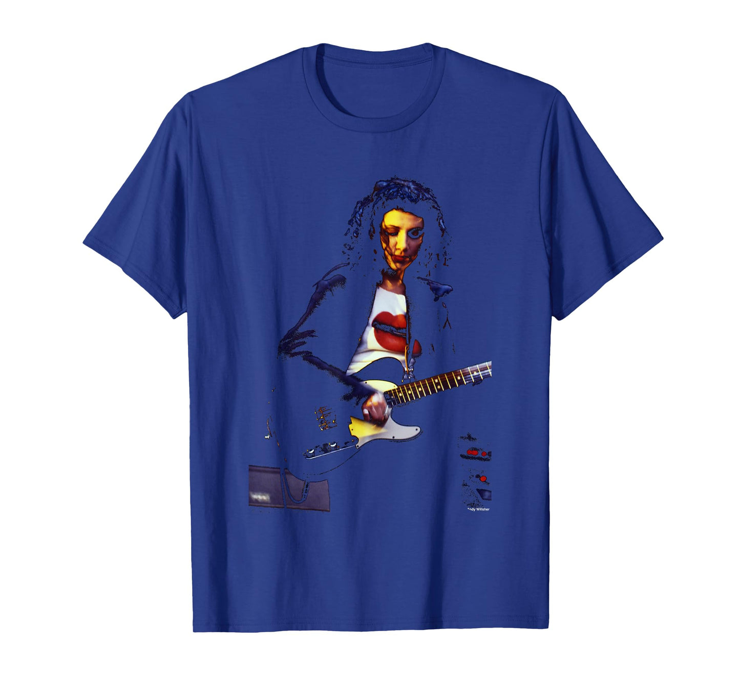 PJ Harvey Live Guitar Photo By Andy Willsher T-Shirt