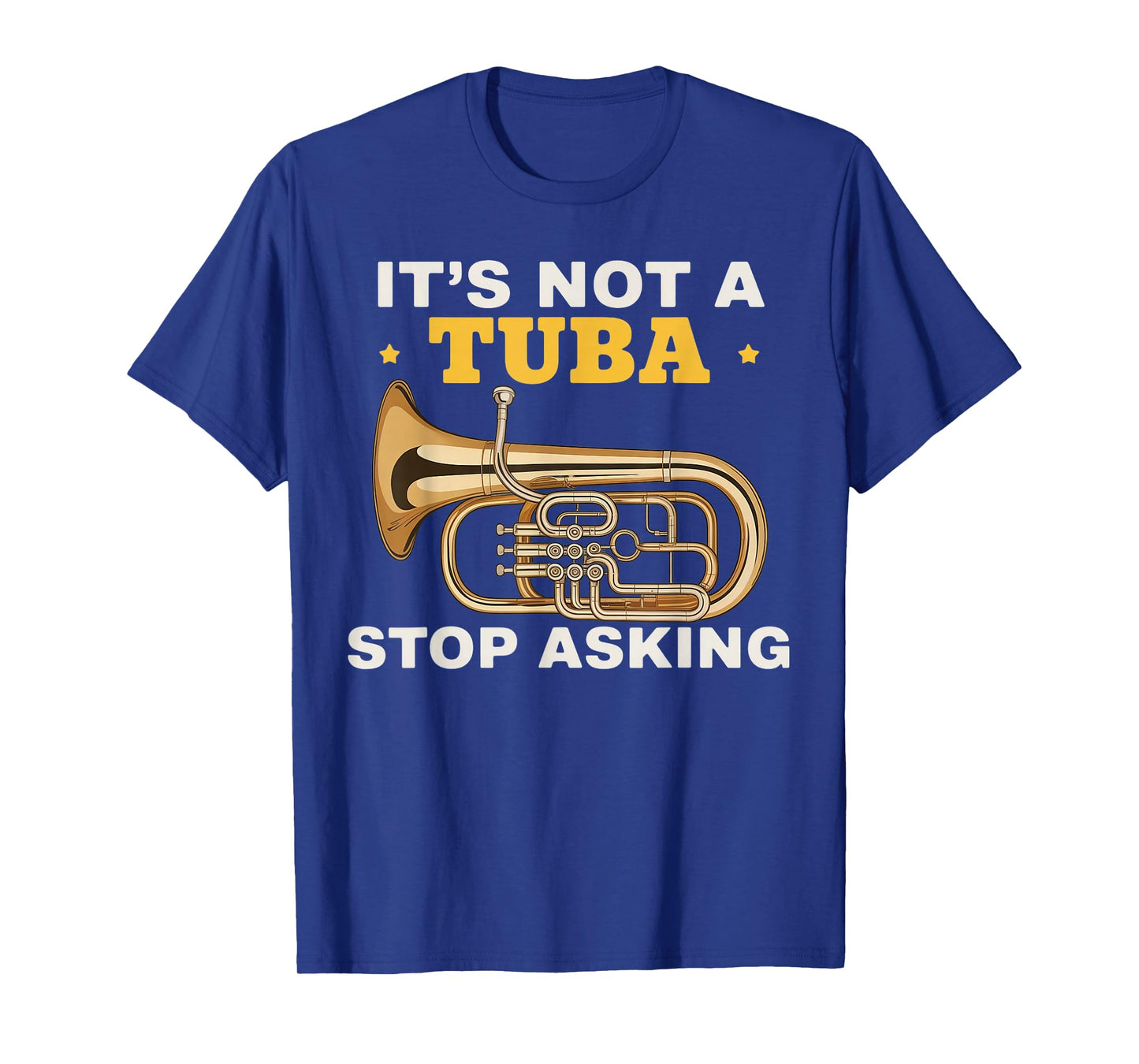 It's Not Tuba Euphoniumist Marching Band Baritone Euphonium T-Shirt
