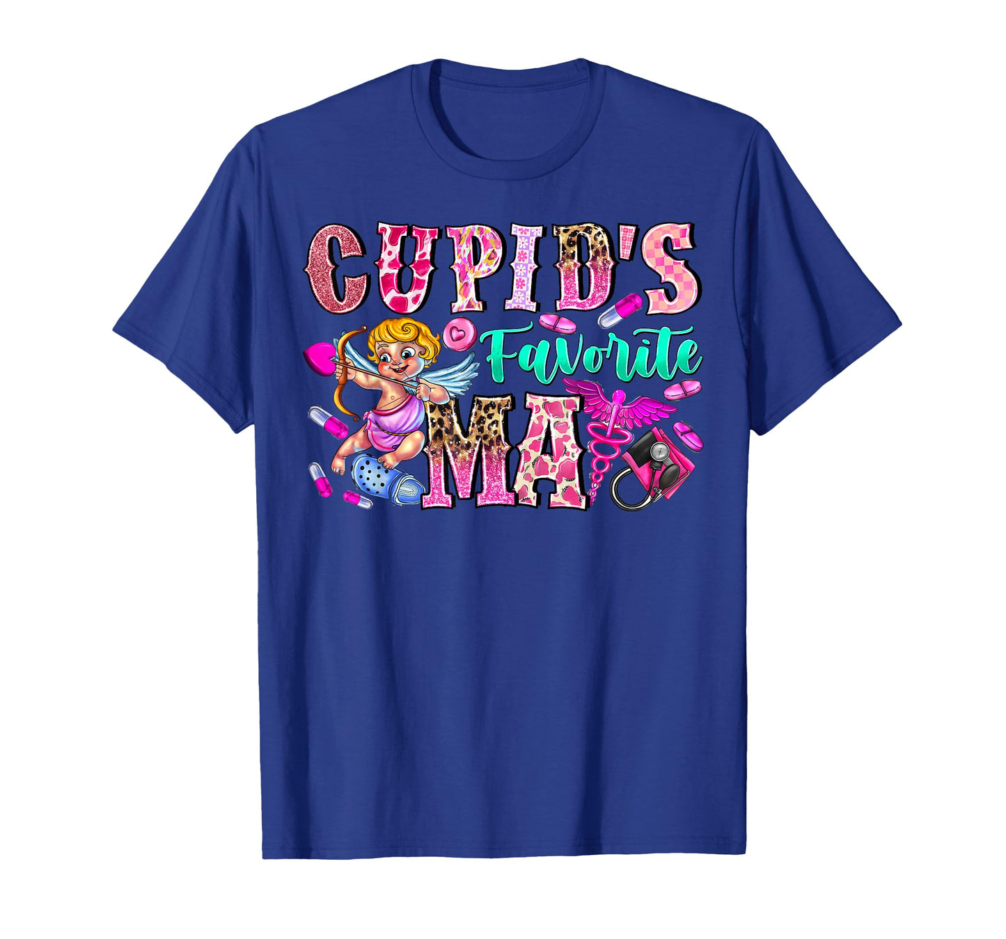 Cupid's Favorite MA Medical Assistants Valentines Day Women T-Shirt