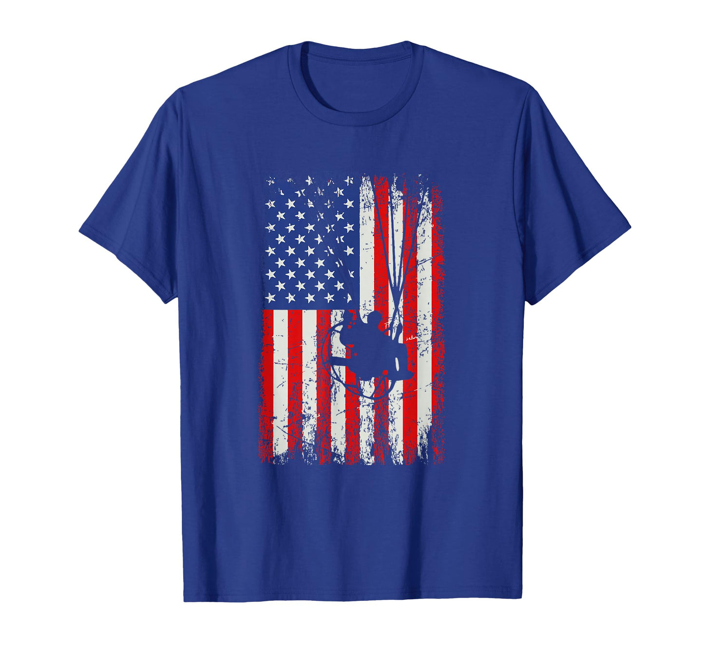 paramotor American Flag, paramotor T-Shirt