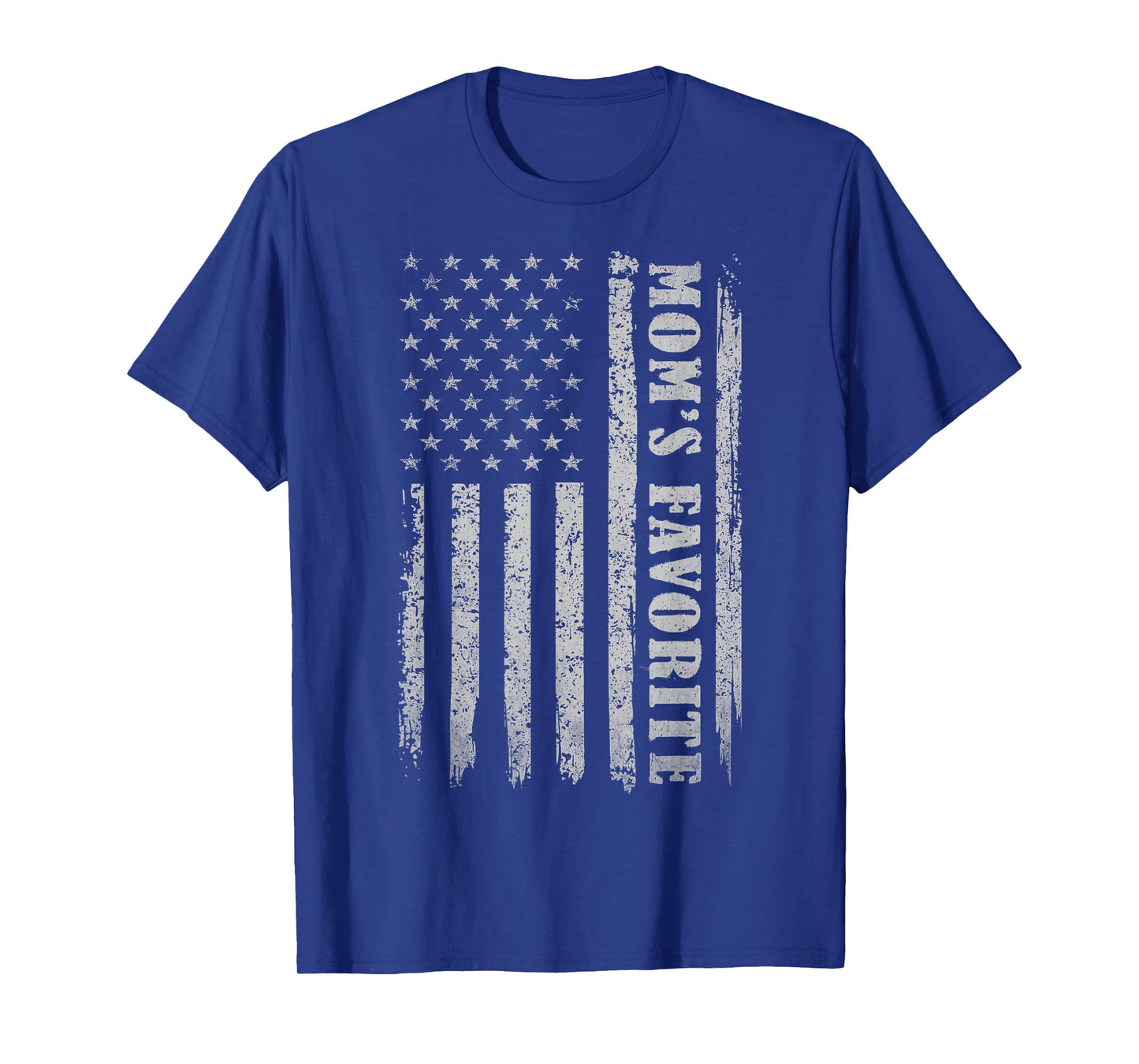 Funny Mom's Favorite USA Flag T-Shirt