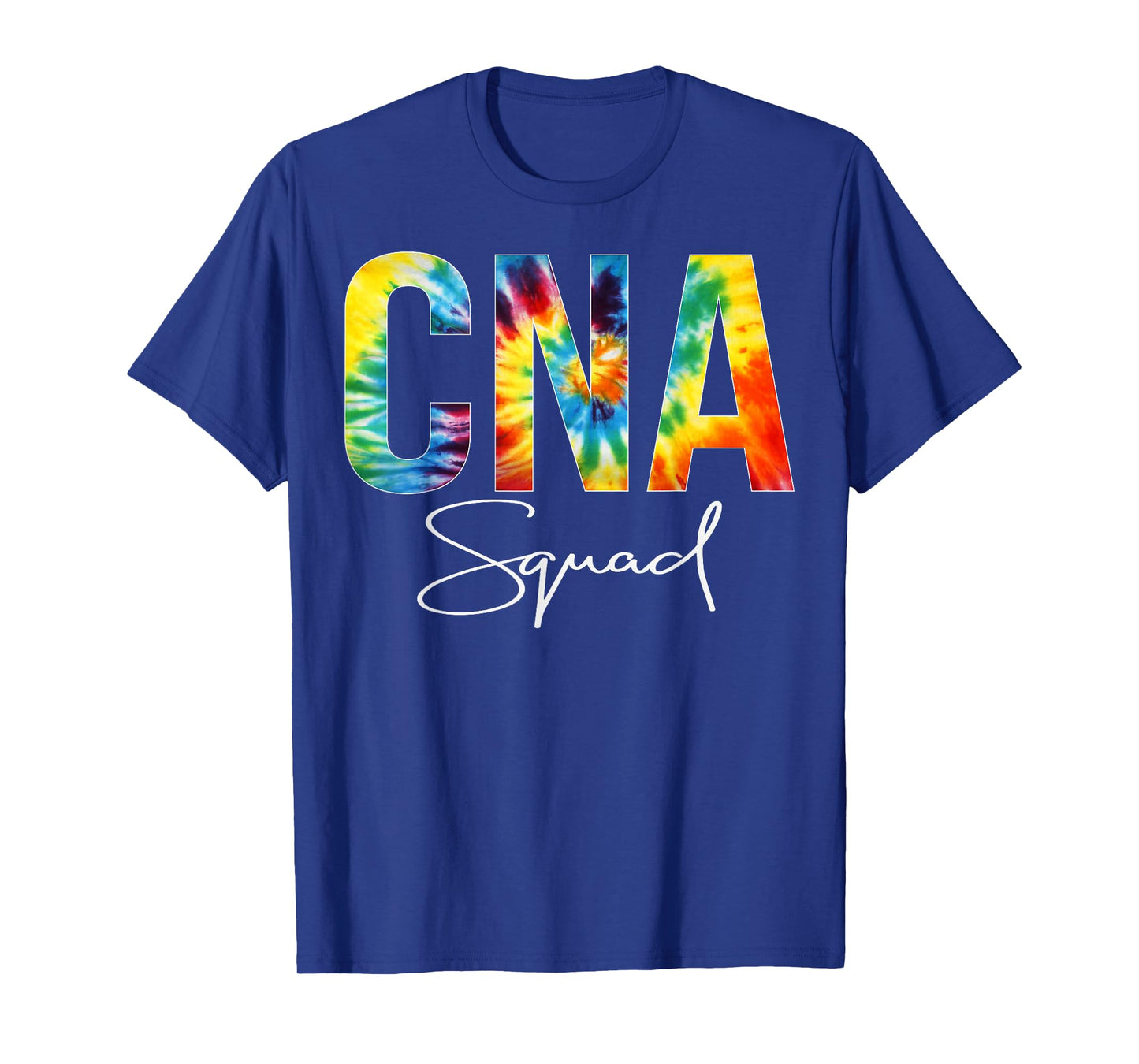 CNA Squad Appreciation Day Tie Dye For Women For Work T-Shirt