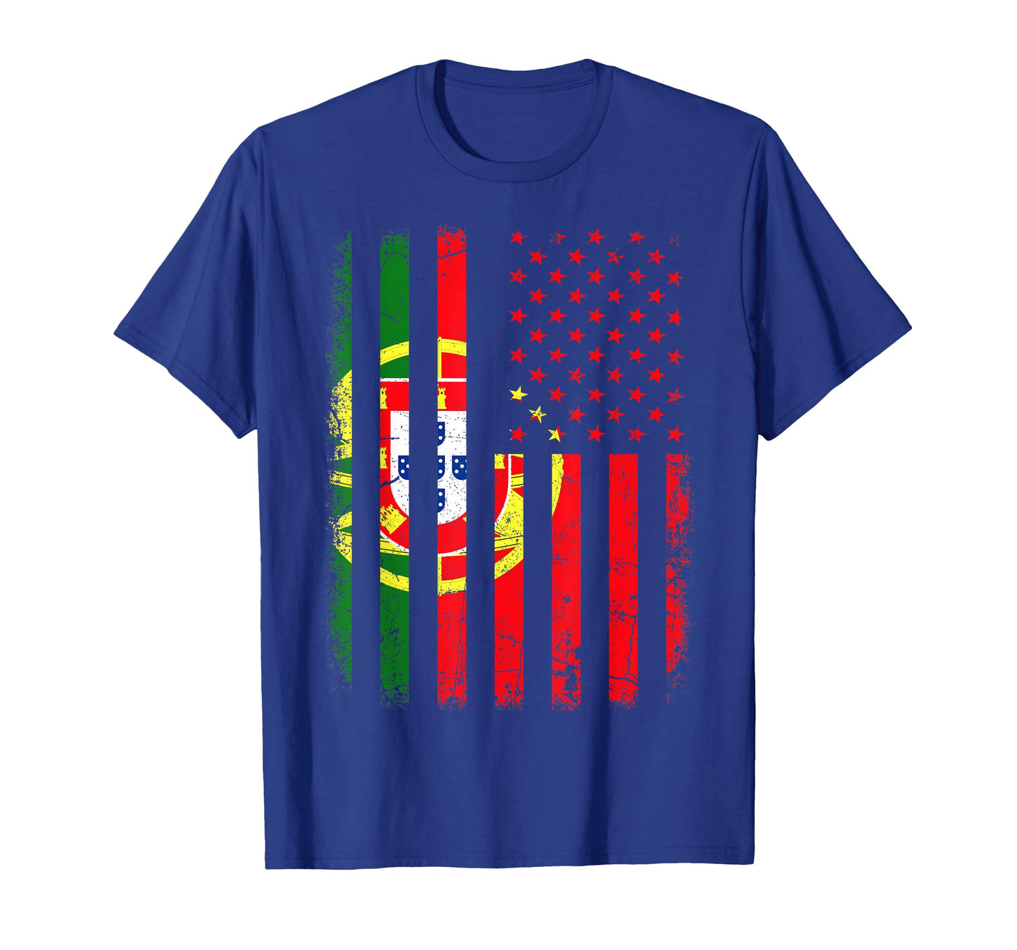Portuguese American Flag Portugal America Pride Heritage T-Shirt