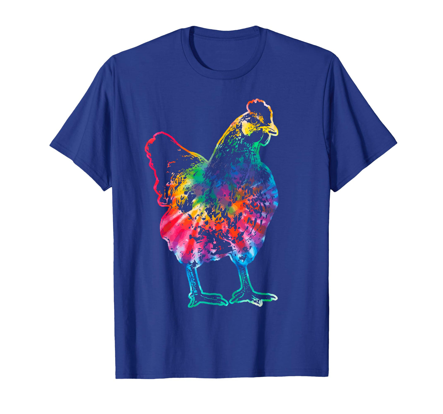 Chicken Batik Tie Dye Hippie Chicken Vintage T-Shirt