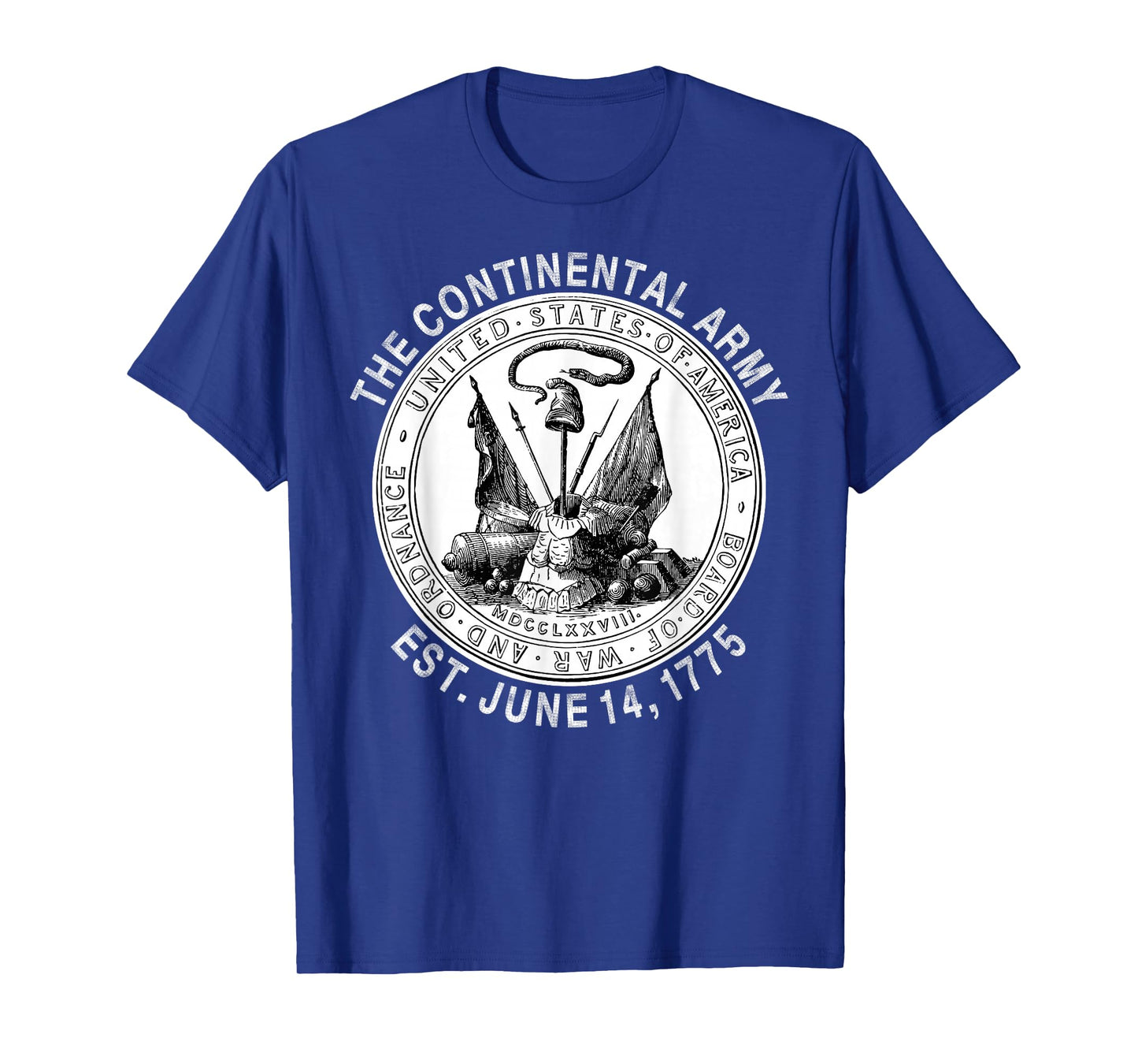 Continental Army America Independence Revolutionary War Seal T-Shirt