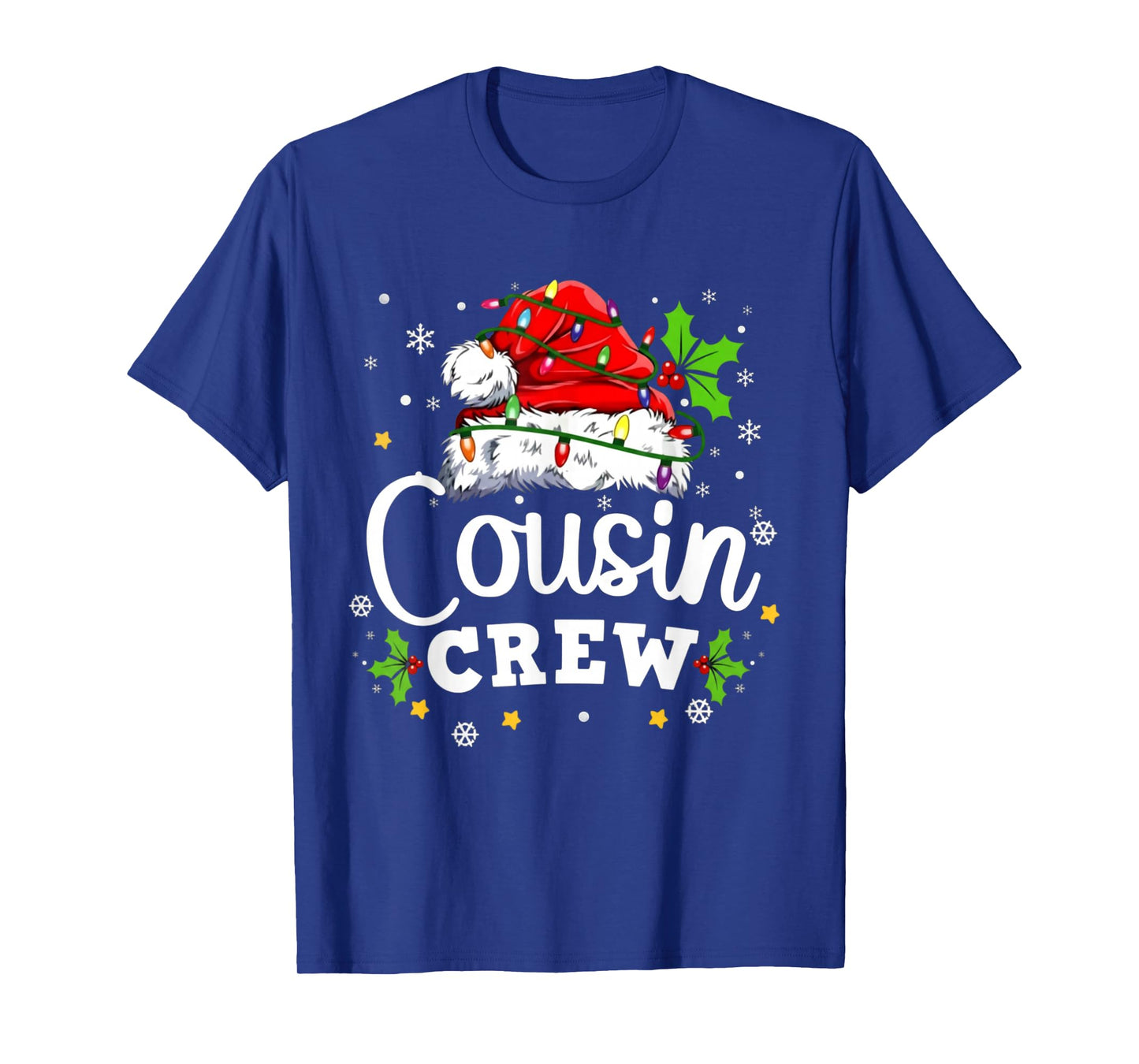 Christmas Cousin Crew 2025 Matching Xmas Family Pajama Pjs T-Shirt