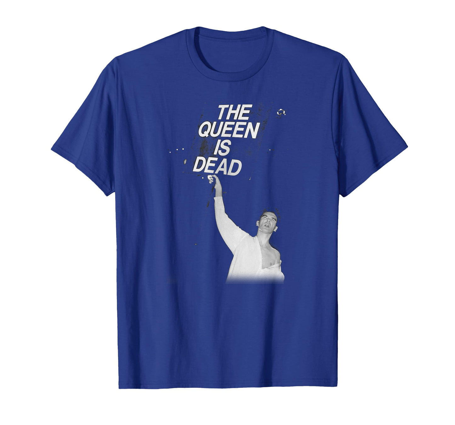 Morrissey Live The Queen is Dead Sign by Stephen Wright T-Shirt