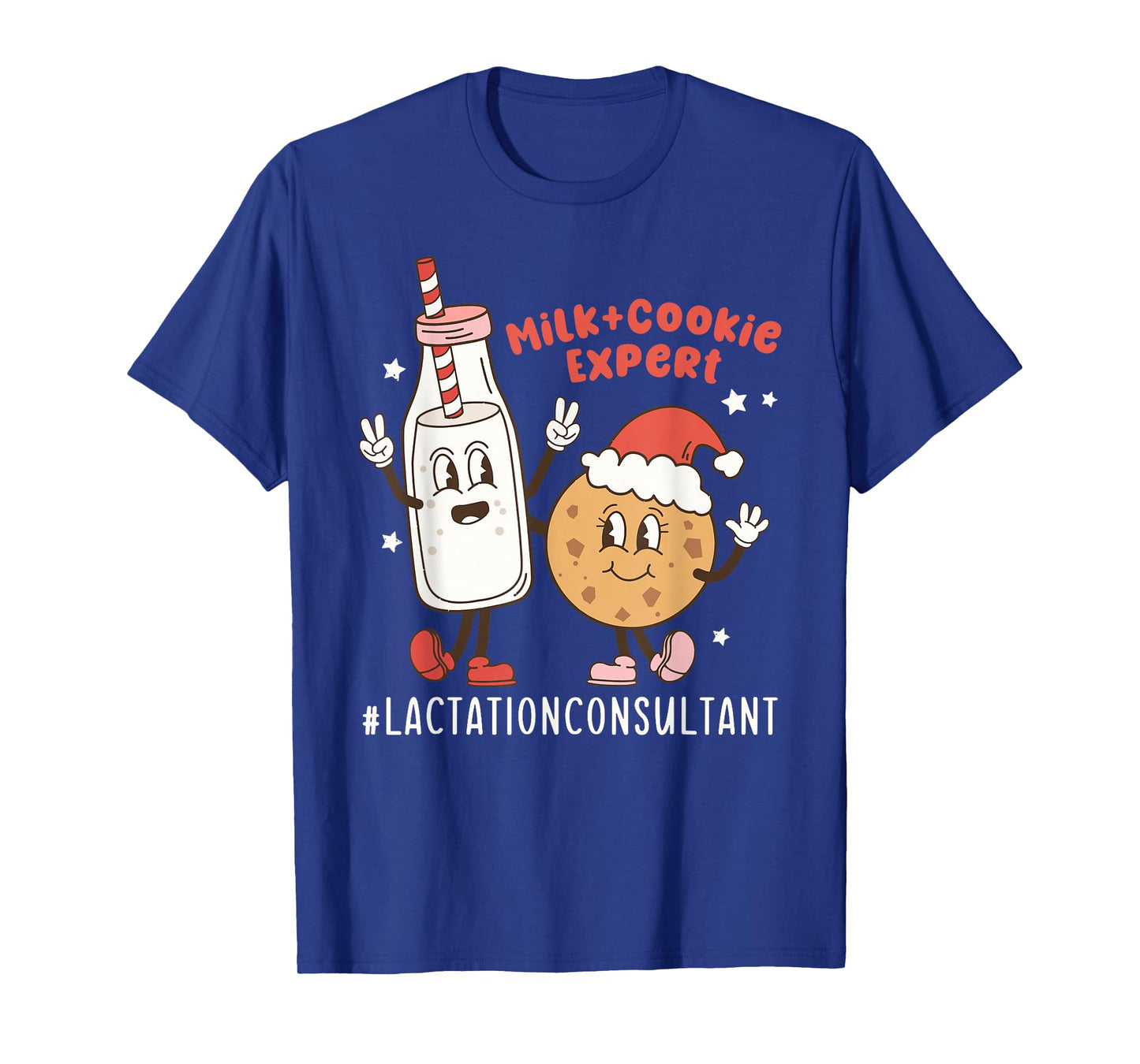 Christmas Lactation Consultant Breastfeeding Education IBCLC T-Shirt