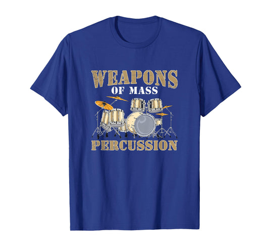 Funny Rock Band Musical Instrument Gift Drum Kit T-Shirt