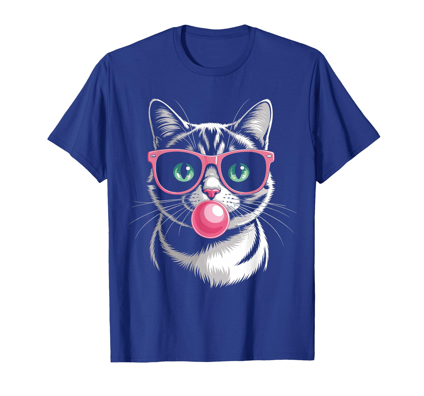 Cool Cat Pink Sunglasses Bubblegum Kitten Kawaii Kitty Lover T-Shirt