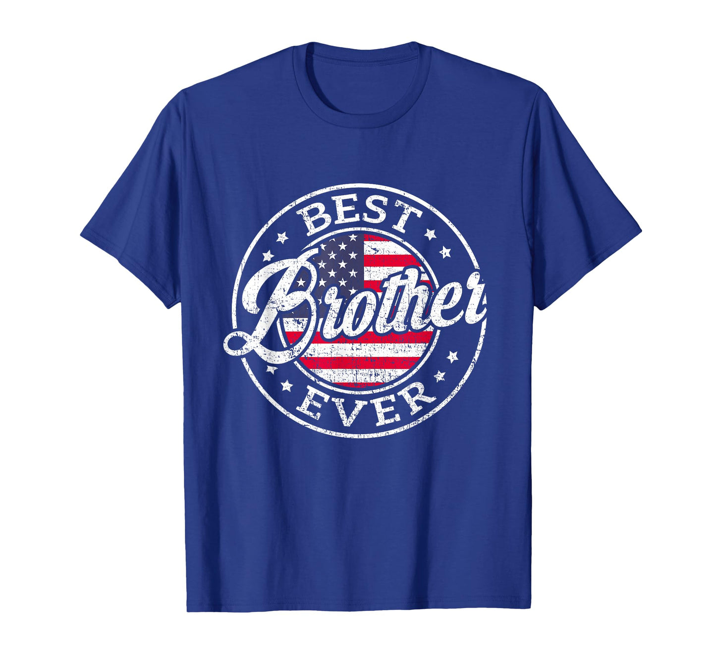 Best Brother Ever USA Flag Family Matching T-Shirt