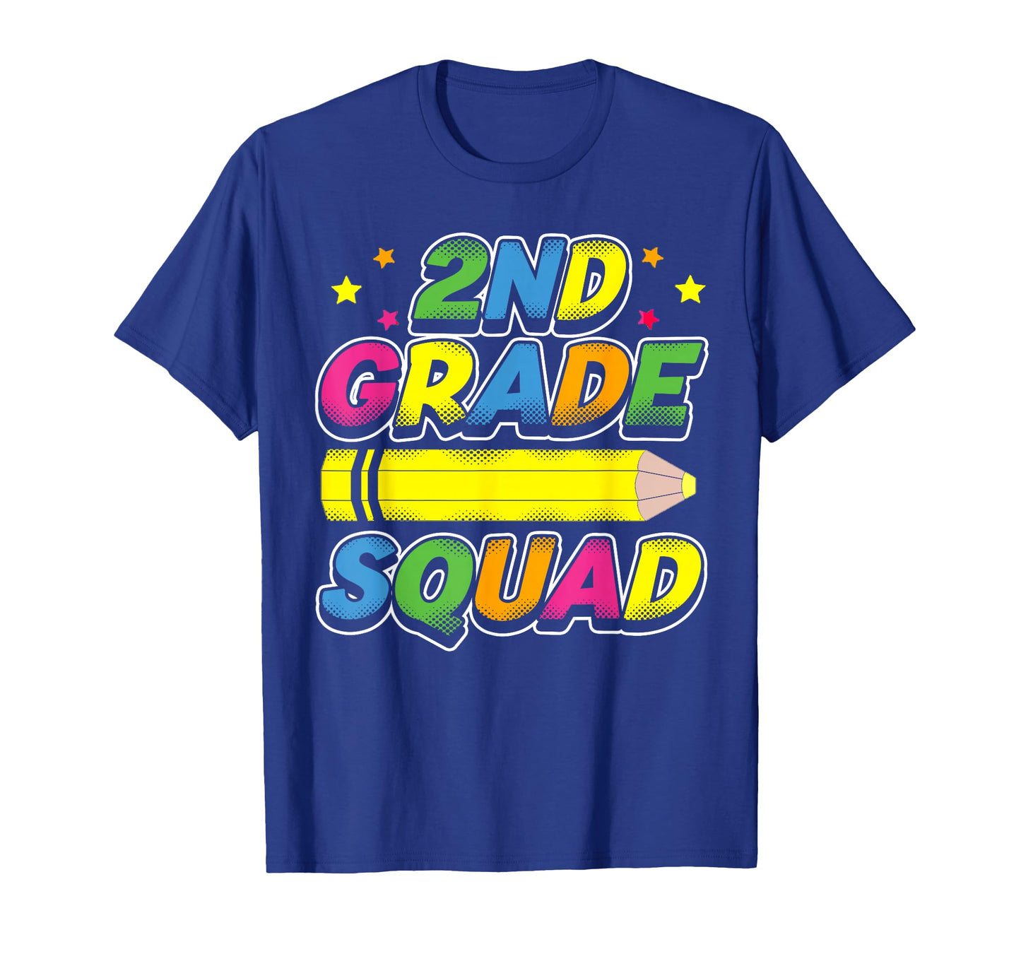 2nd Grade Squad, Teacher & Student Matching, Back To School T-Shirt