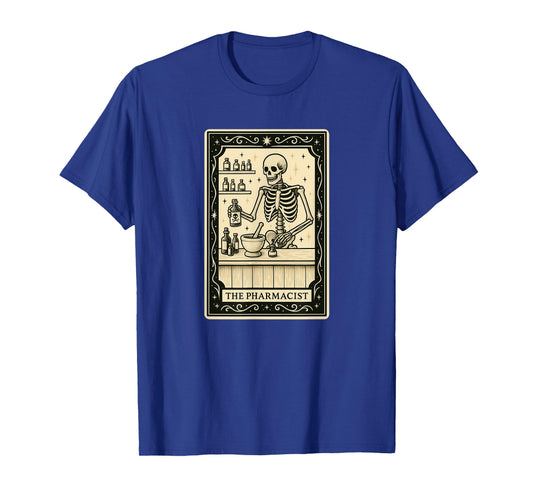 Pharmacist Tarot Card - Halloween Spooky Pharmacy Medicine T-Shirt