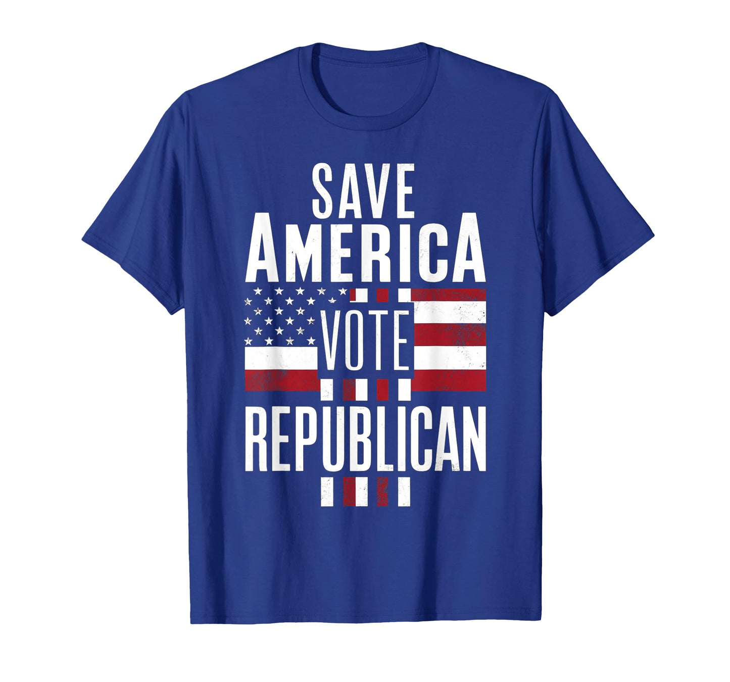 Save America Vote Republican US Flag Trump Vote Republican T-Shirt