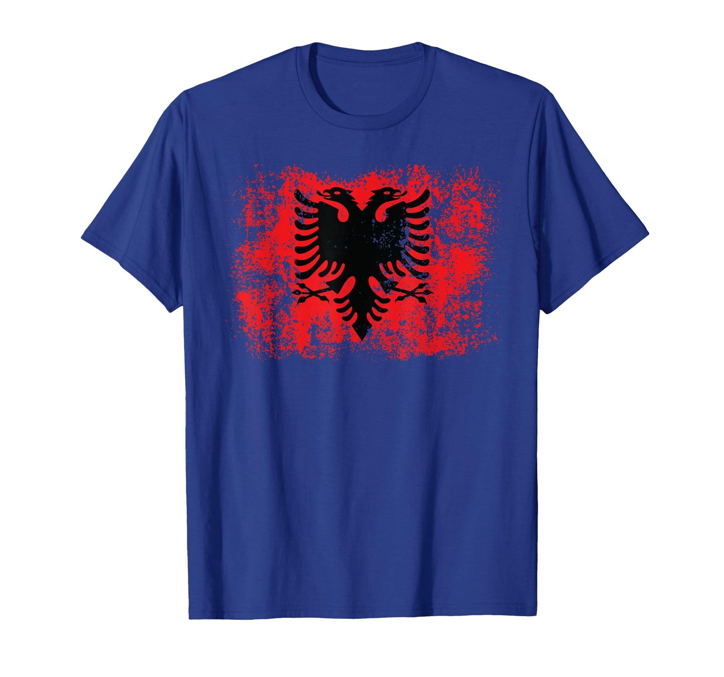 Albanian Flag Retro Proud Albanian Patriot Albania T-Shirt